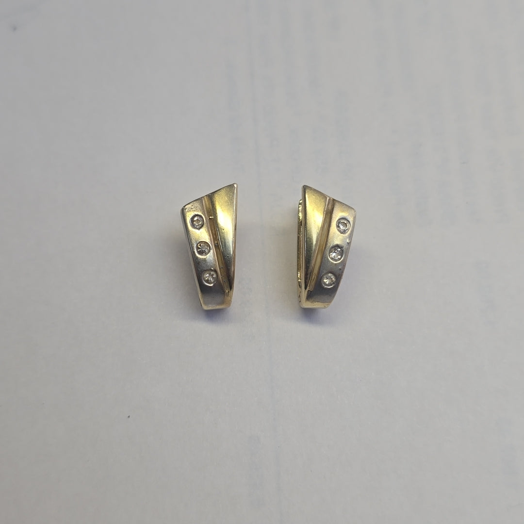 ARETES PAR ORO 10 K 4,80 GRMS (SEMINUEVO)