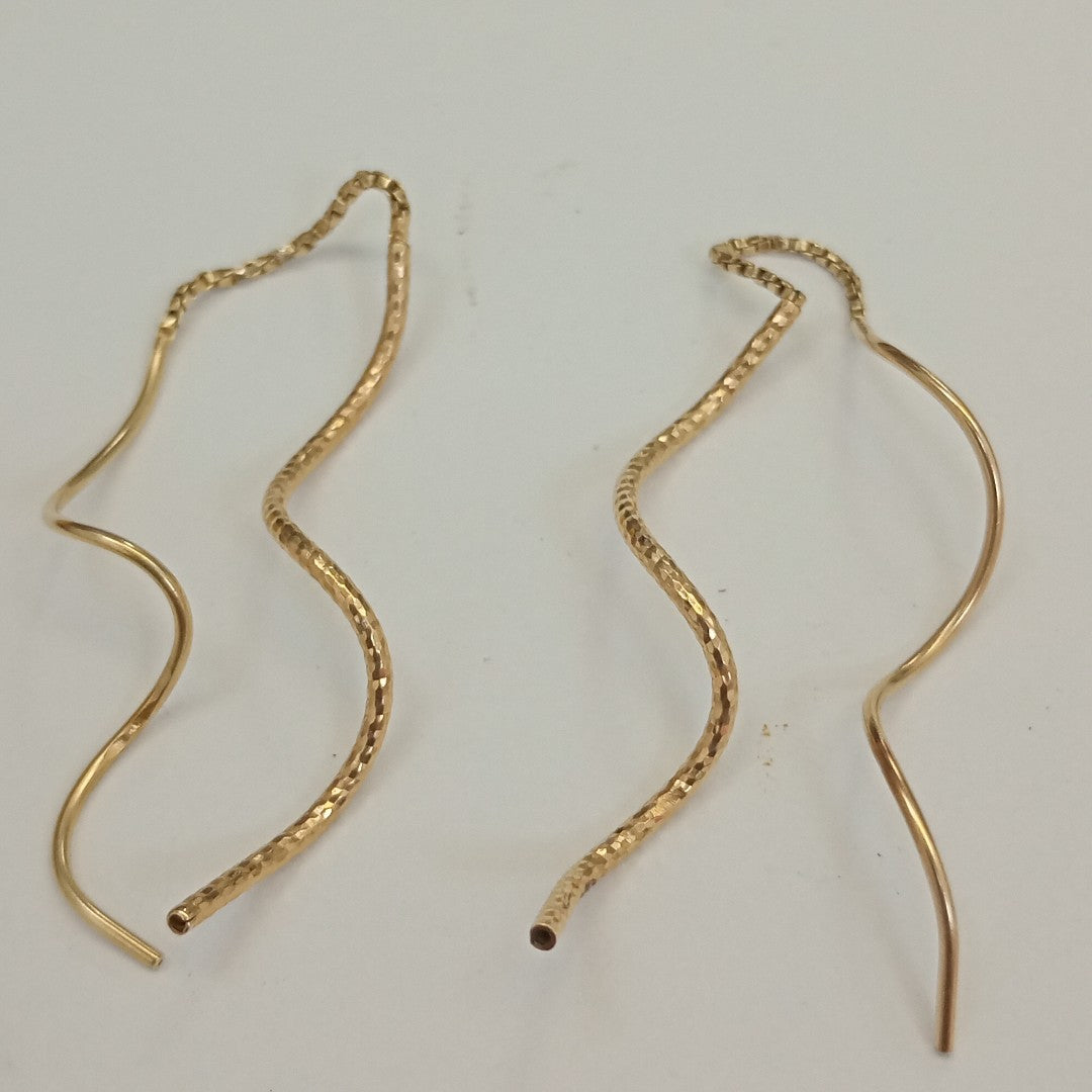 VIOLADORES PAR ORO 14 K 2,50 GRMS (SEMINUEVO)