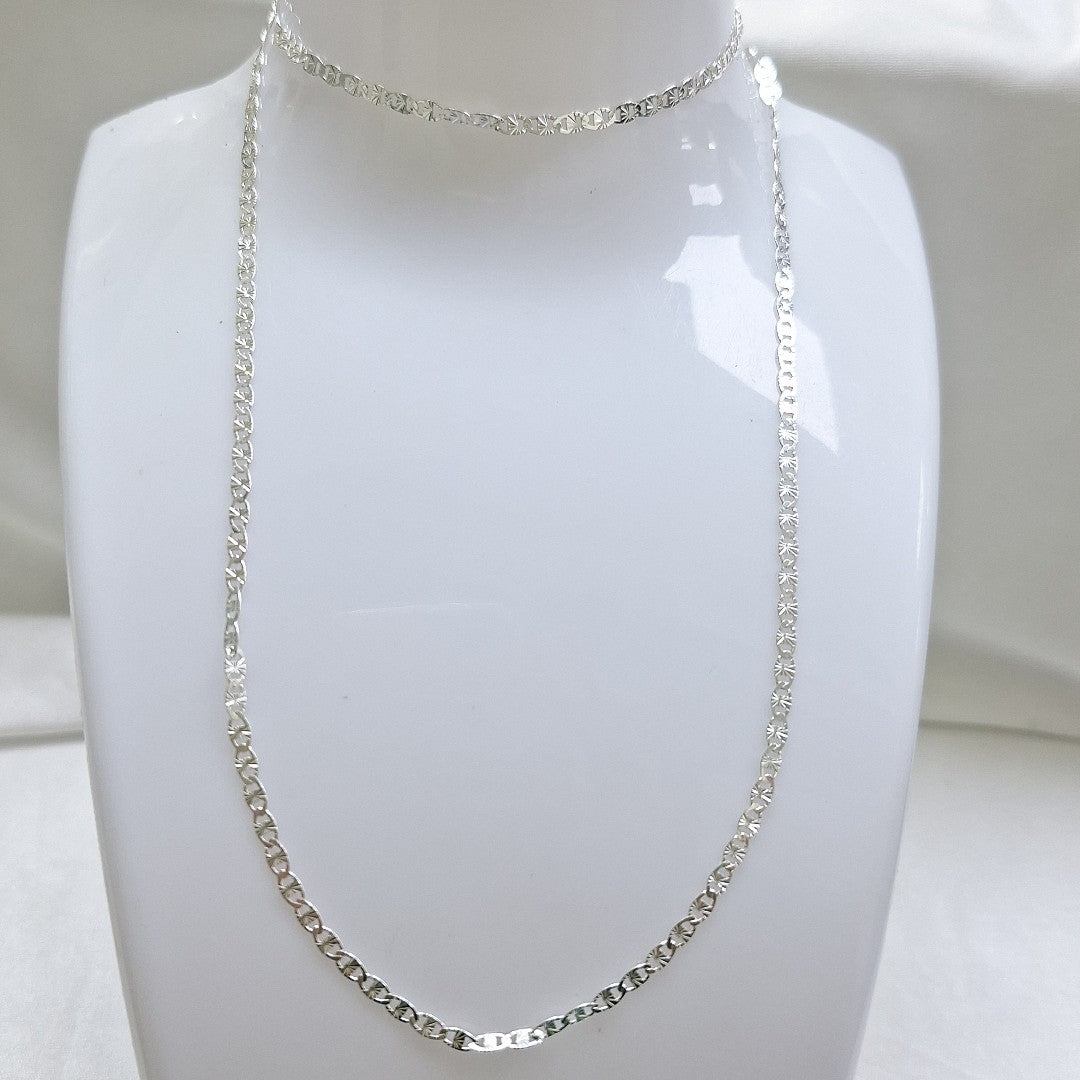 CADENA GUCHI PLATA .925 55 CM 3.82 GR (NUEVO)