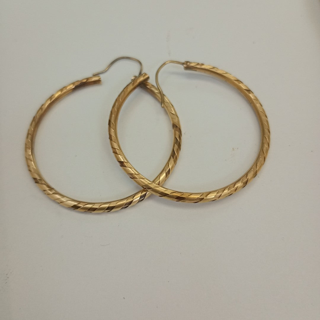 ARRACADAS PAR ORO 10 K 4,90 GRMS (SEMINUEVO)