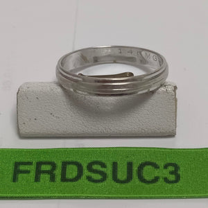 ANILLO ORO, ORO BLANCO 14 K 3.2 GRMS (SEMINUEVO)