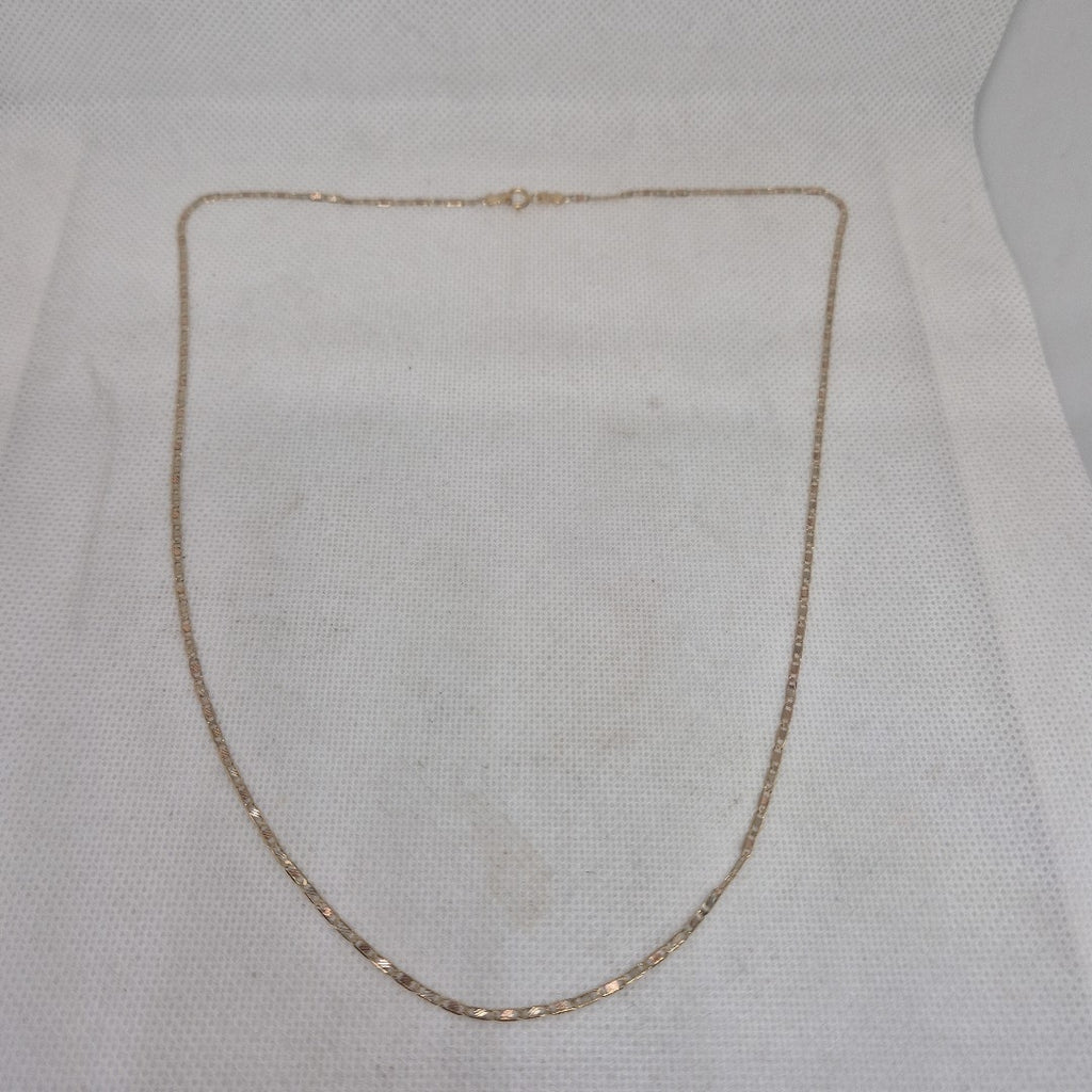 CADENA ORO COMBINADO 10 K 2.1 GRMS (SEMINUEVO)
