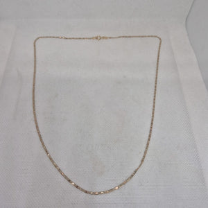 CADENA ORO COMBINADO 10 K 2.1 GRMS (SEMINUEVO)