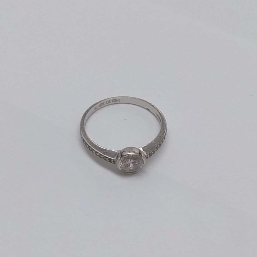 ANILLITO ORO BLANCO 14 K 1,70 GRMS (SEMINUEVO)