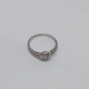 ANILLITO ORO BLANCO 14 K 1,70 GRMS (SEMINUEVO)
