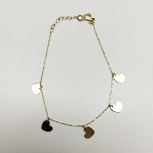 PULSERAS DAMA ORO 14K 1.3 (NUEVO)