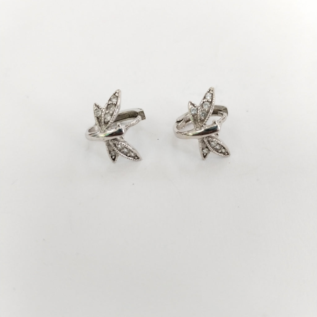 ARETES PAR ORO BLANCO 14 K 2,40 GRMS (SEMINUEVO)