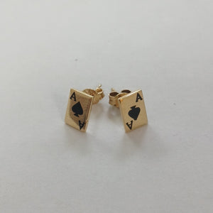 BROQUELES PAR ORO 14 K 0.8 GRMS (SEMINUEVO)