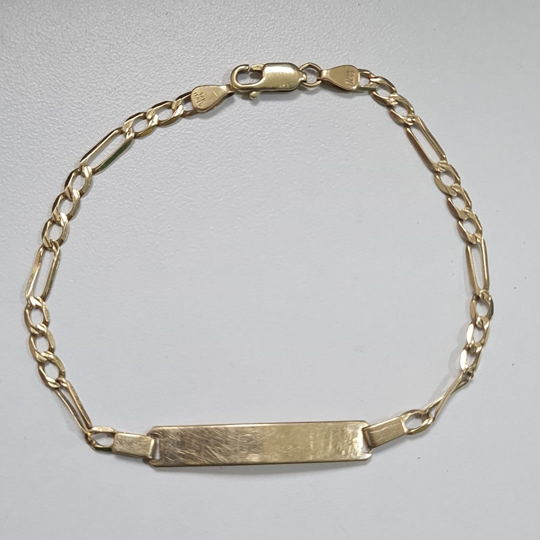 ESCLAVA ORO 14 K 4.7 GRMS (SEMINUEVO)