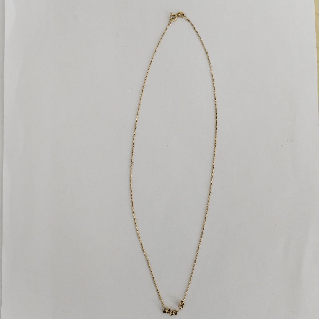 GARGANTILLA ORO 14 K 2,20 GRMS (SEMINUEVO)