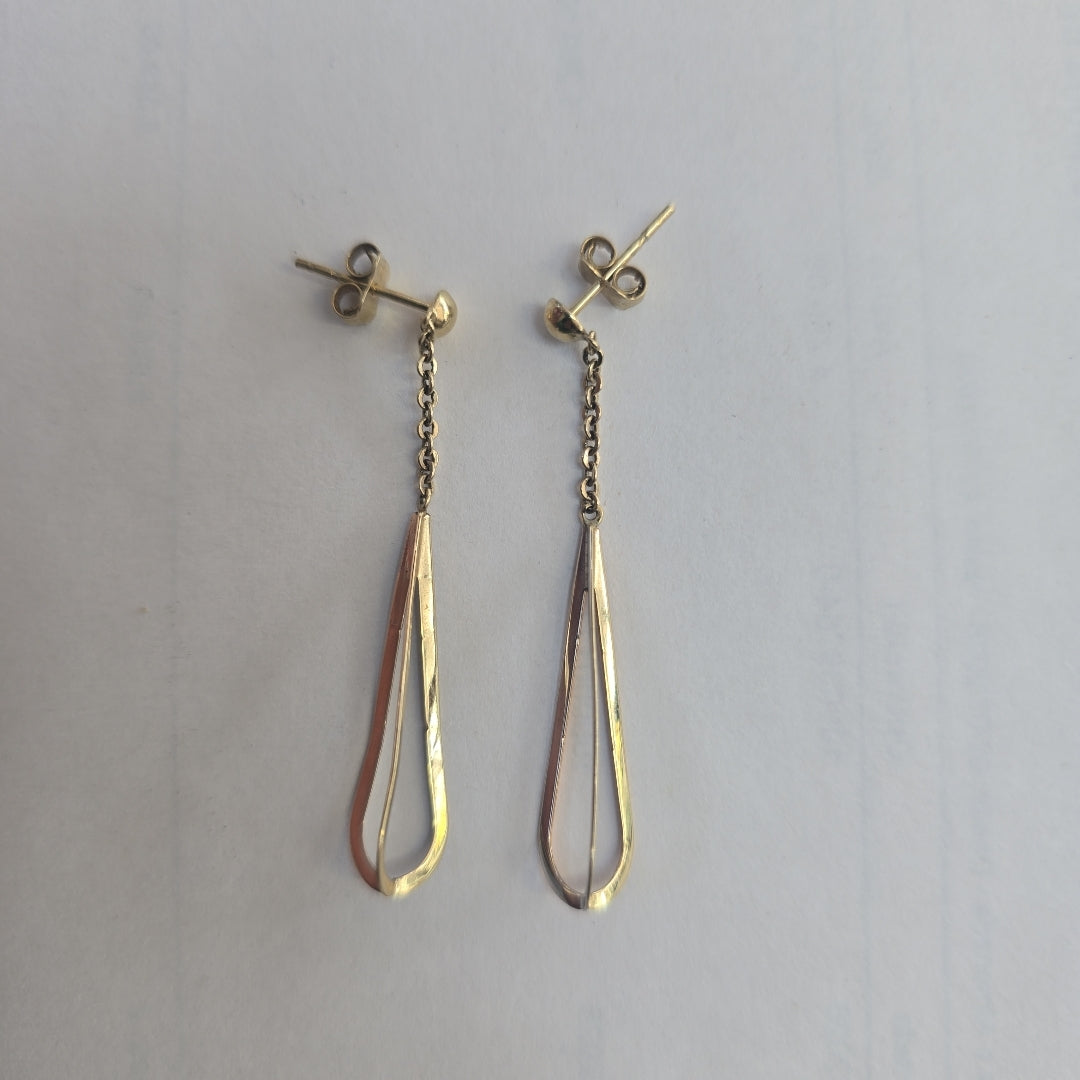 BROQUELES PAR ORO 10 K 1,60 GRMS (SEMINUEVO)
