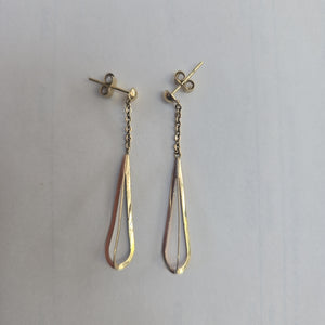 BROQUELES PAR ORO 10 K 1,60 GRMS (SEMINUEVO)