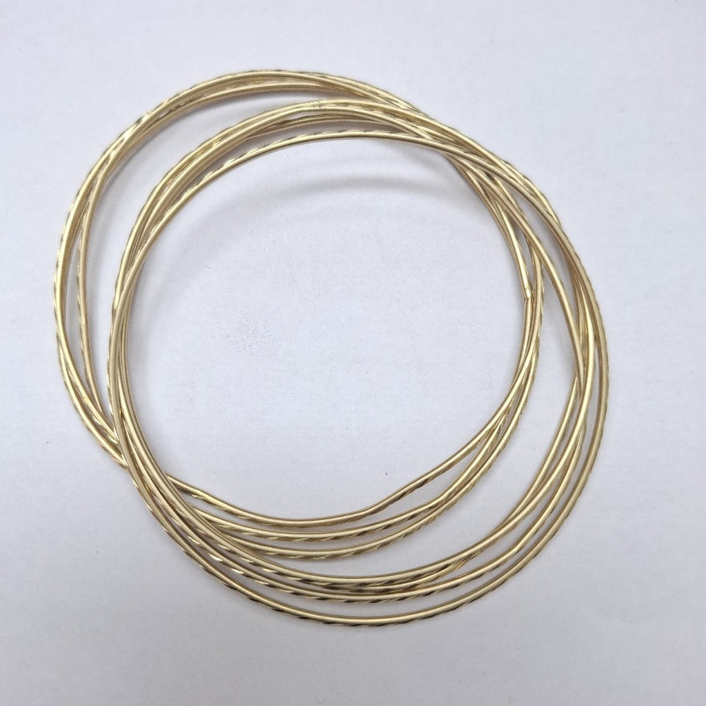 SEMANARIO DE ARGOLLAS ORO 14 K 15.4 GRMS (SEMINUEVO)