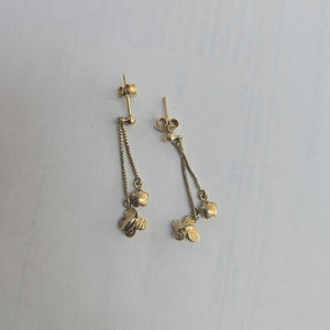 BROQUELES PAR ORO 10 K 1,50 GRMS (SEMINUEVO)