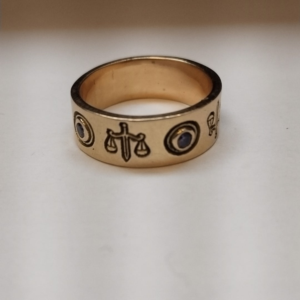 ANILLITO ORO 14 K 9.2 GRMS (SEMINUEVO)