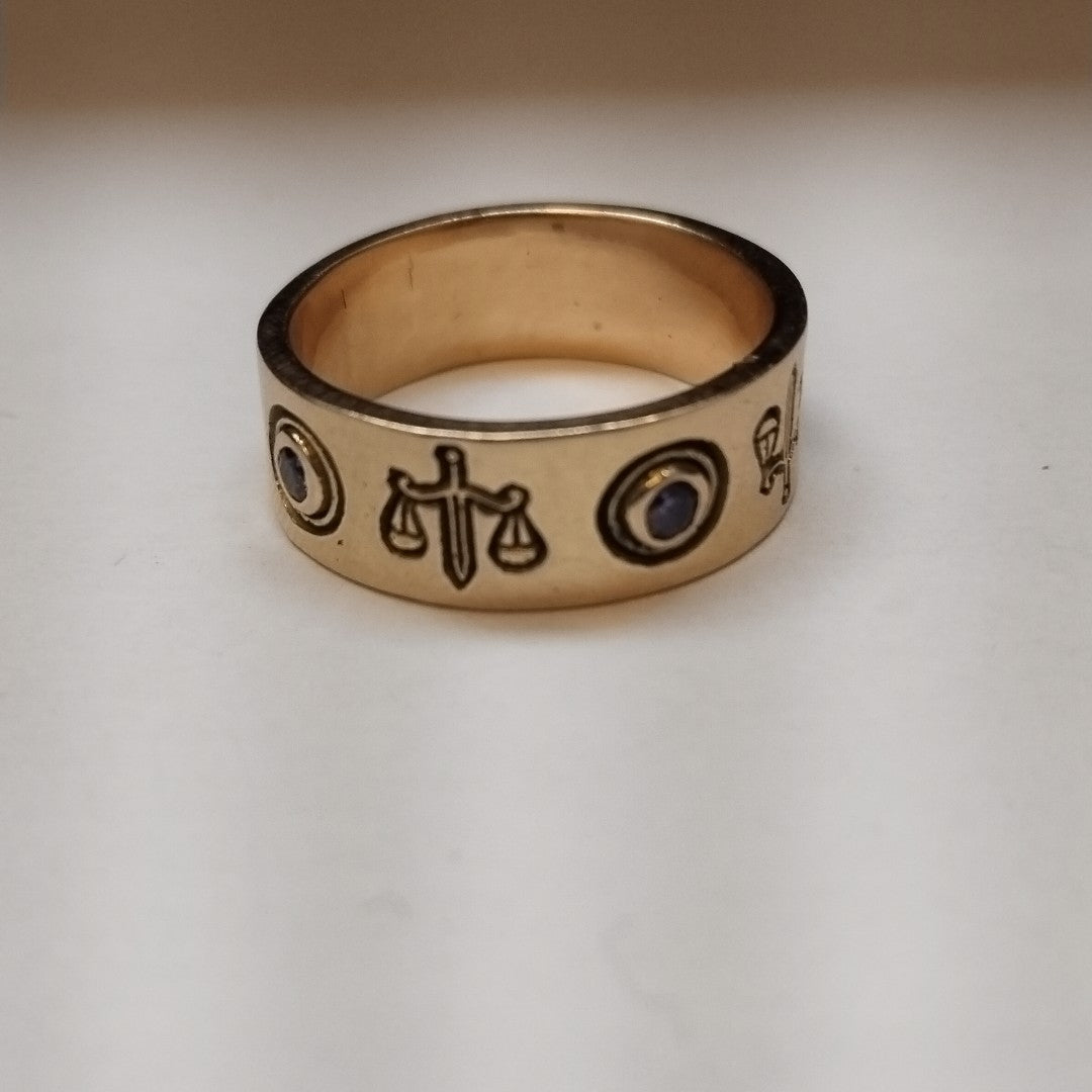 ANILLITO ORO 14 K 9.2 GRMS (SEMINUEVO)
