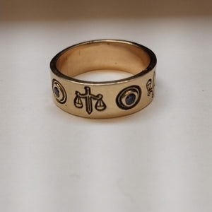 ANILLITO ORO 14 K 9.2 GRMS (SEMINUEVO)