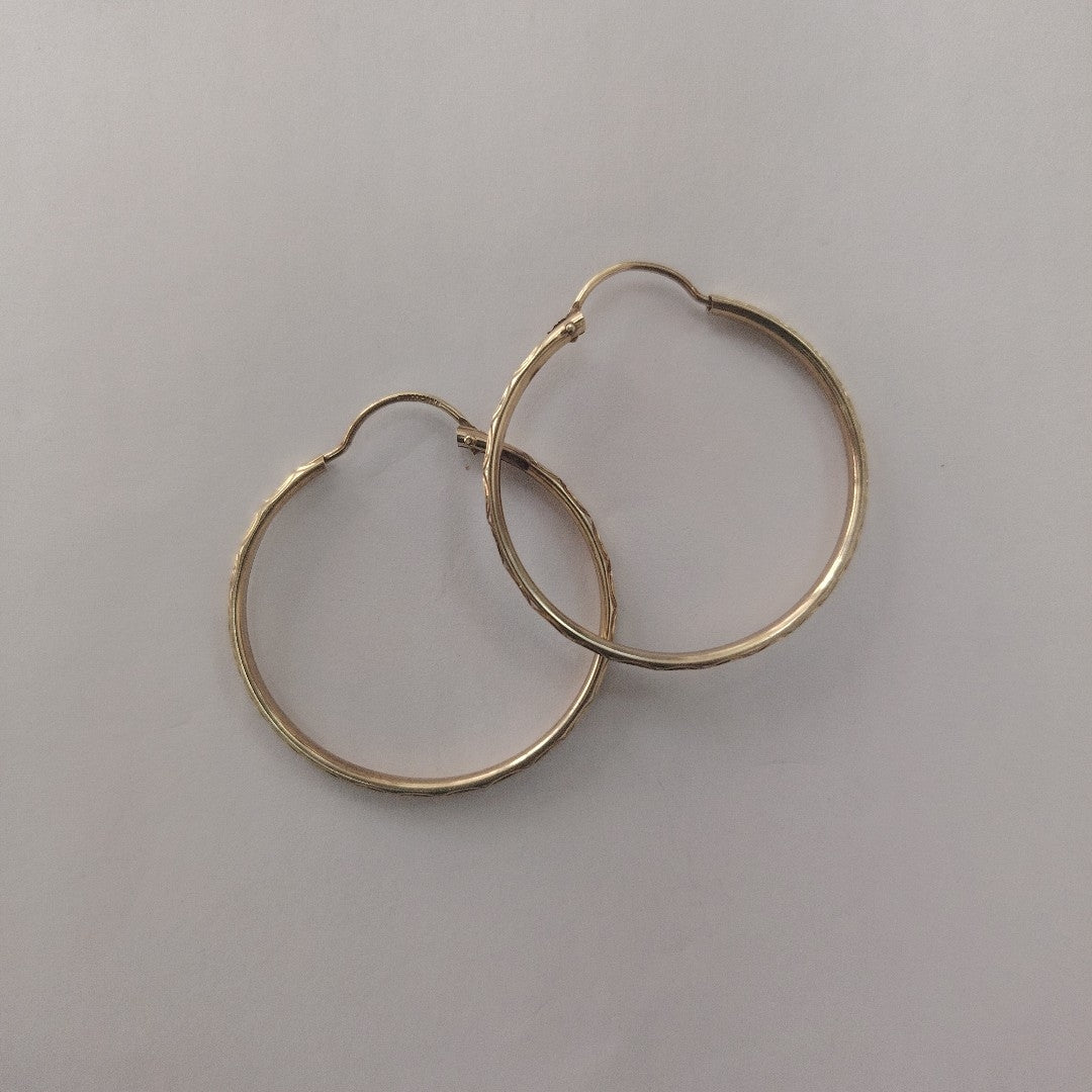 ARRACADAS PAR ORO 10 K 2.5 GRMS (SEMINUEVO)