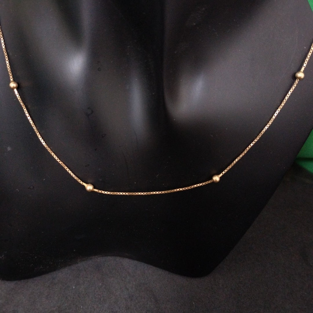 GARGANTILLA ORO 14 K 3.3 GRMS (SEMINUEVO)