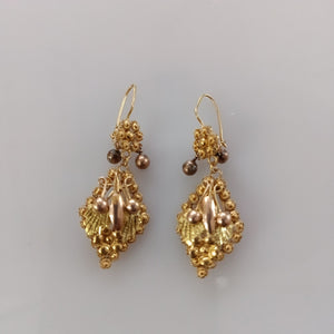 ARETES PAR ORO 8 K 3,40 GRMS (SEMINUEVO)