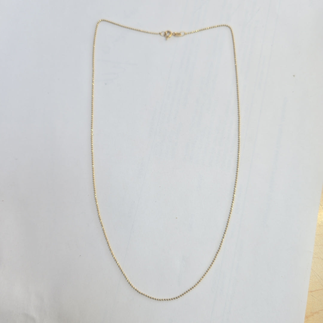 CADENA ORO 10 K 1,50 GRMS (SEMINUEVO)