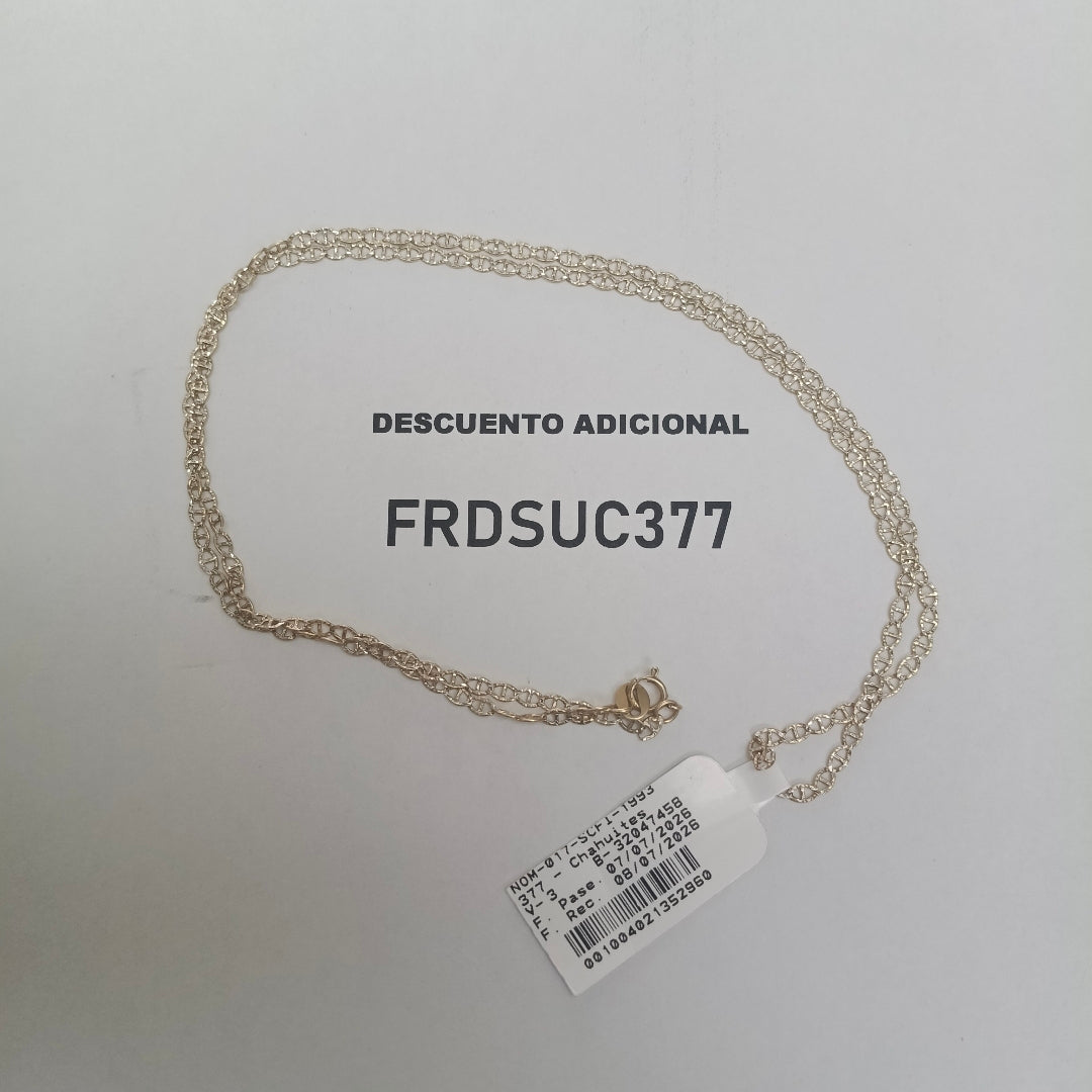 CADENA ORO 14 K 3.1 GRMS (SEMINUEVO)