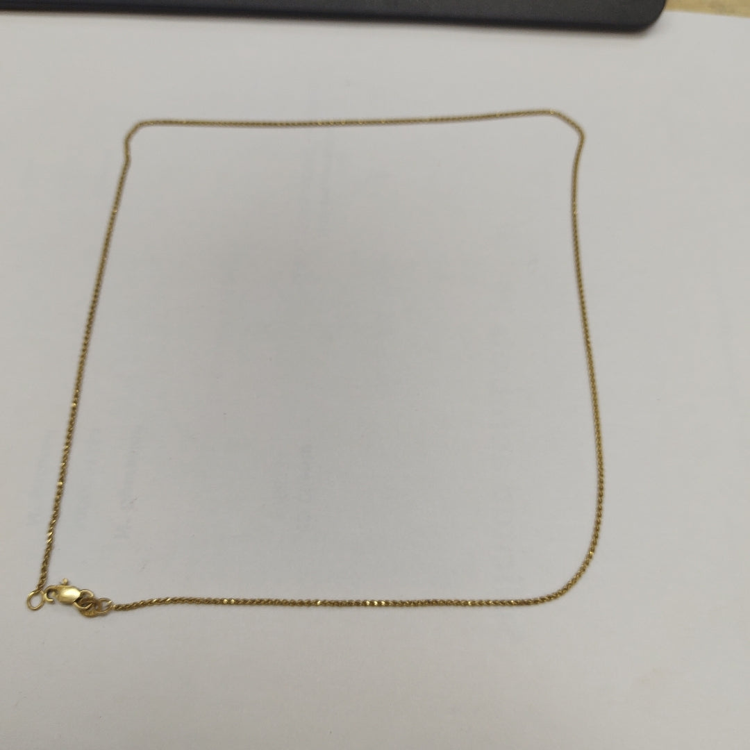 CADENA ORO 14 K 2.9 GRMS (SEMINUEVO)