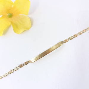 ESCLAVA ORO,ORO COMBINADO 10 K 2,80 GRMS (SEMINUEVO)