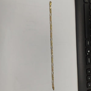 PULSERA ORO COMBINADO 14 K 8.2 GRMS (SEMINUEVO)