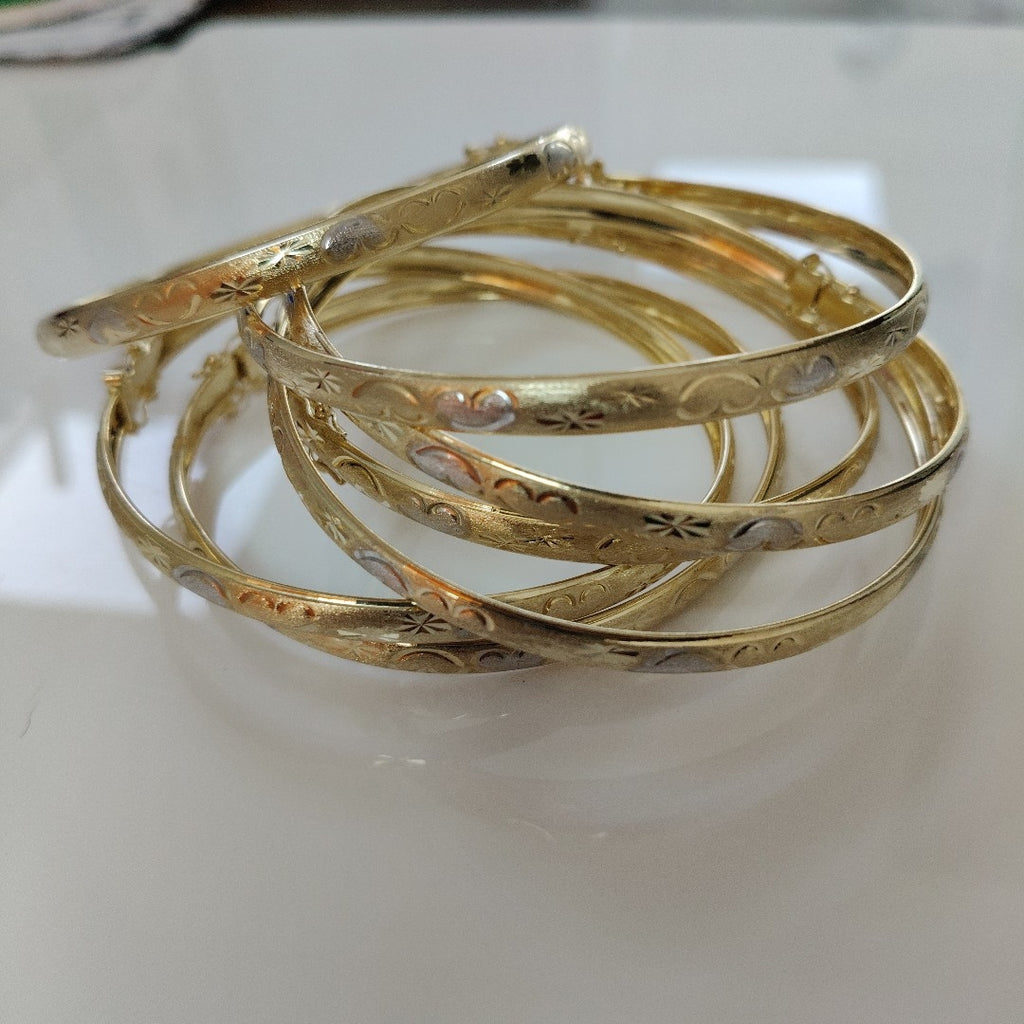 SEMANARIO DE PULSERAS ORO 14 K 34,10 GRMS (SEMINUEVO)