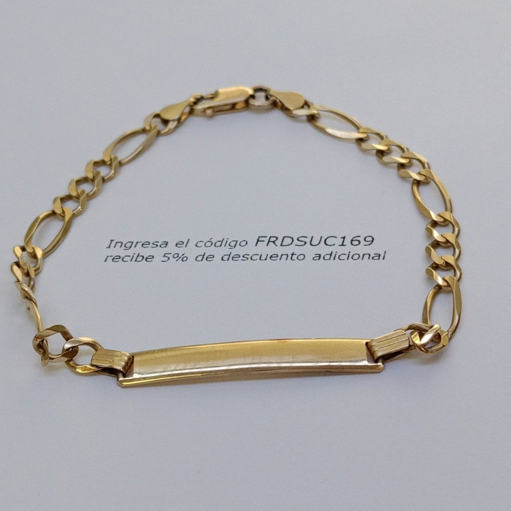 ESCLAVA ORO 14 K 7,80 GRMS (SEMINUEVO)
