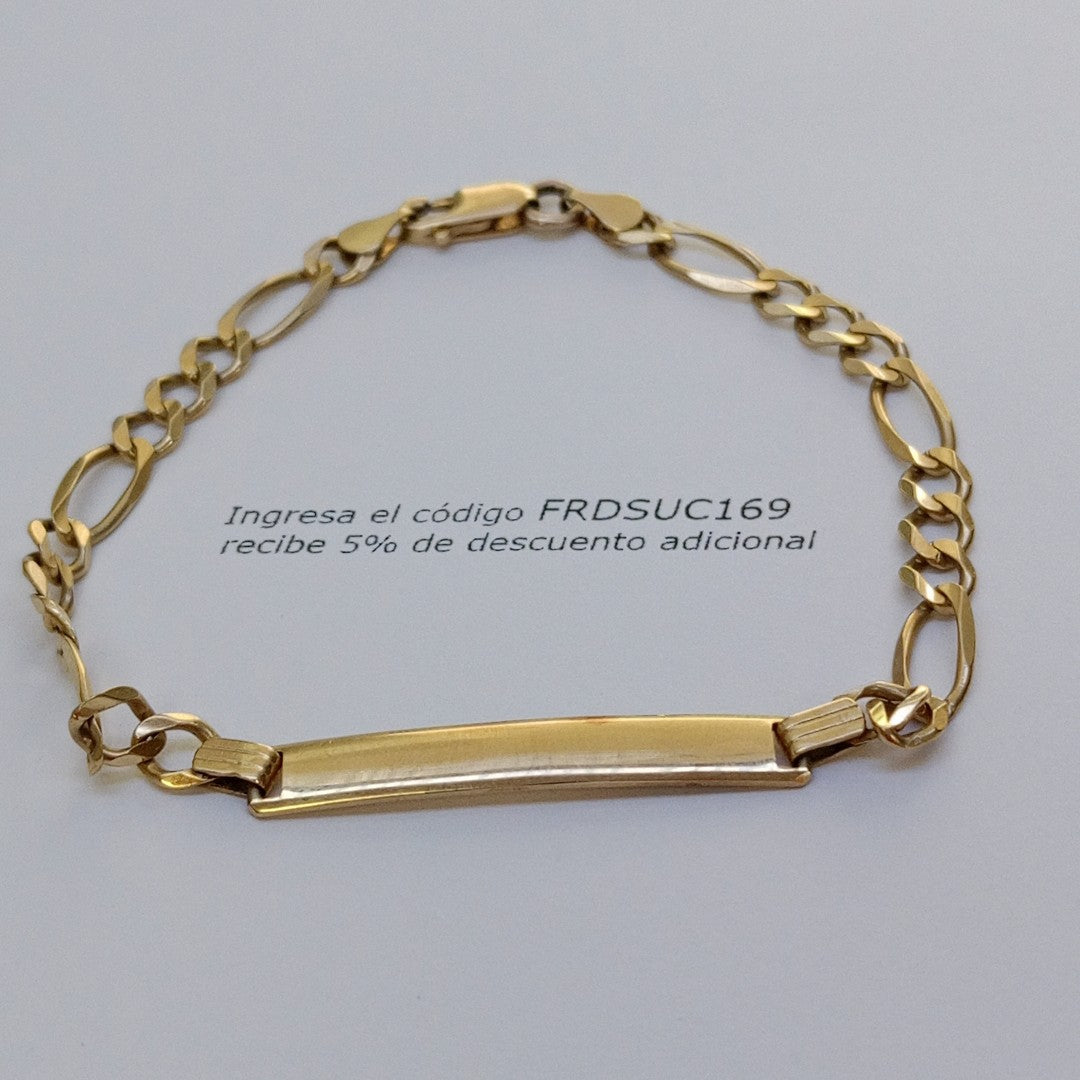 ESCLAVA ORO 14 K 7,80 GRMS (SEMINUEVO)