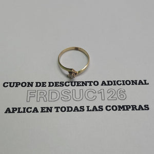 SOLITARIO ORO 14 K 1.5 GRMS (SEMINUEVO)
