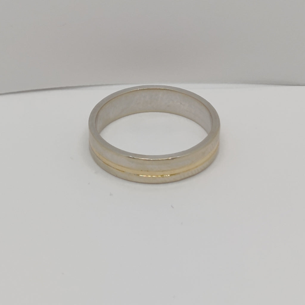 ARGOLLA ORO, ORO COMBINADO 14 K 5 GRMS (SEMINUEVO)