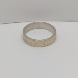 ARGOLLA ORO, ORO COMBINADO 14 K 5 GRMS (SEMINUEVO)