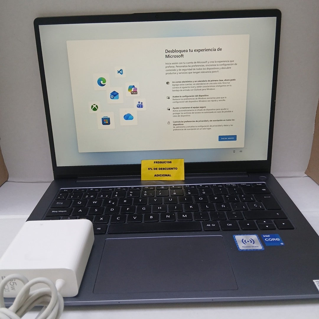 LAPTOP HUAWEI MATEBOOK D14 MDF-X (2024) 512 GB SSD 16 GB RAM