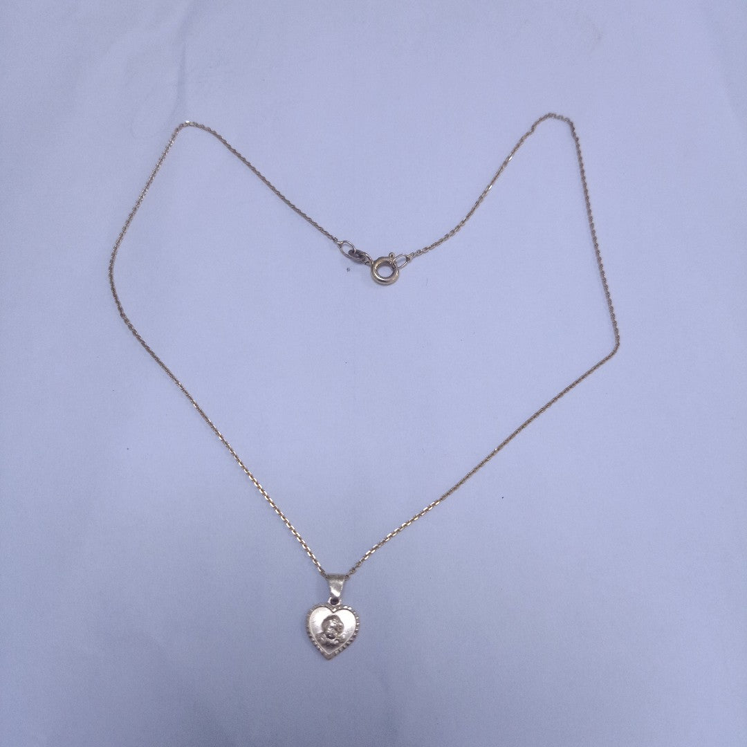 CADENA,DIJE ORO 14 K 2,10 GRMS (SEMINUEVO)