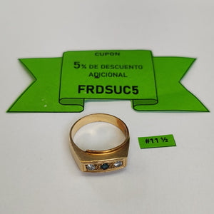 ANILLO ORO 14 K 9 GRMS (SEMINUEVO)