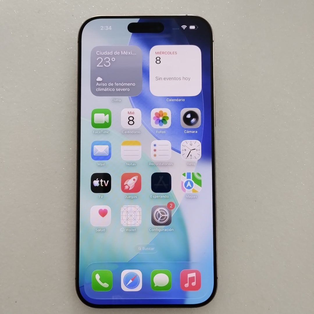 CELULAR APPLE IPHONE 16 PRO MAX A3295 (2024) 256 GB 8 GB RAM (SEMINUEVO)