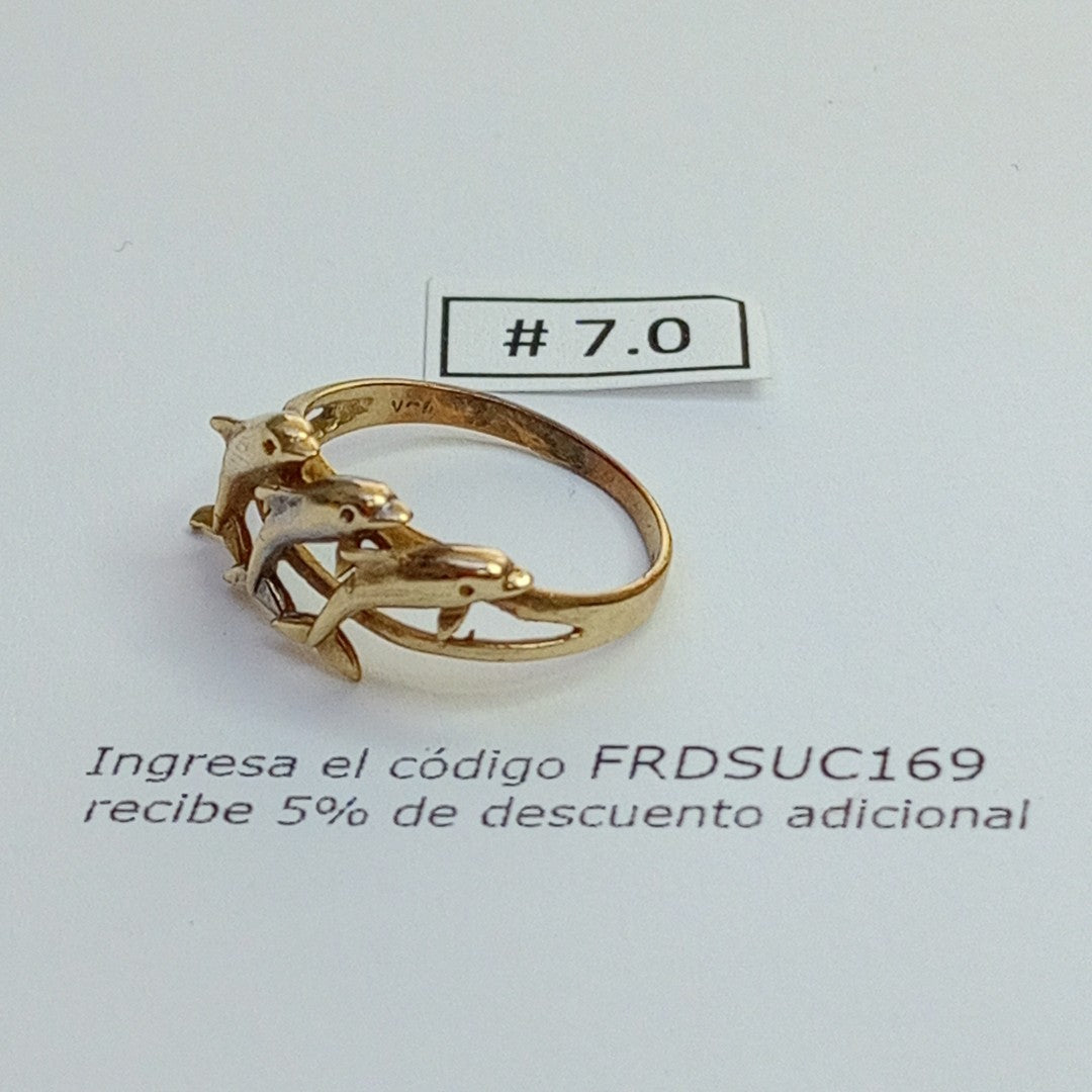 ANILLITO ORO 10 K 2.5 GRMS (SEMINUEVO)