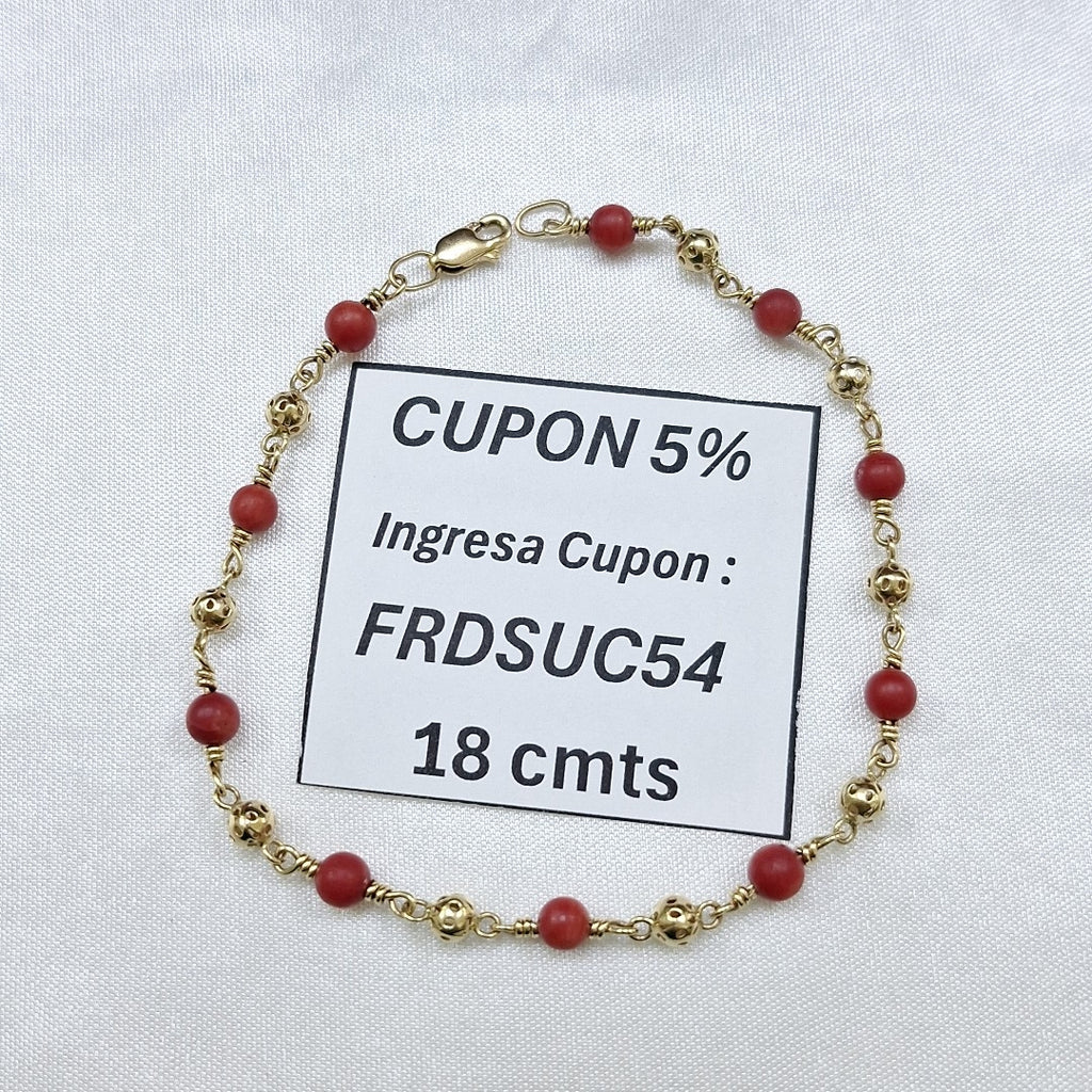 PULSERA ORO 14 K 4,00 GRMS (SEMINUEVO)