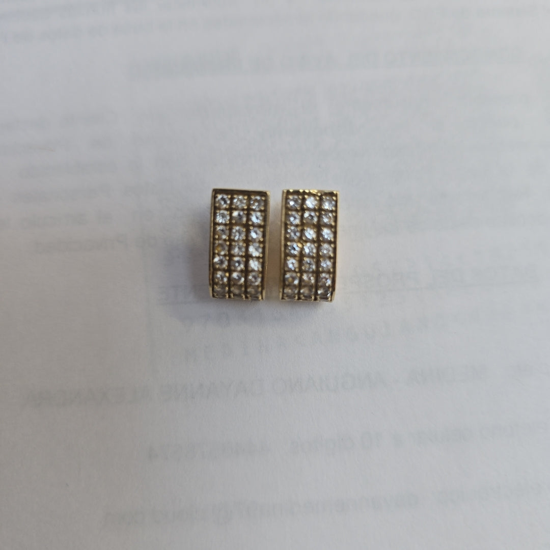 ARETES PAR ORO 14 K 5,20 GRMS (SEMINUEVO)
