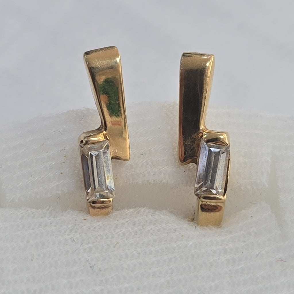 ARETES PAR ORO 14 K 3,70 GRMS (SEMINUEVO)