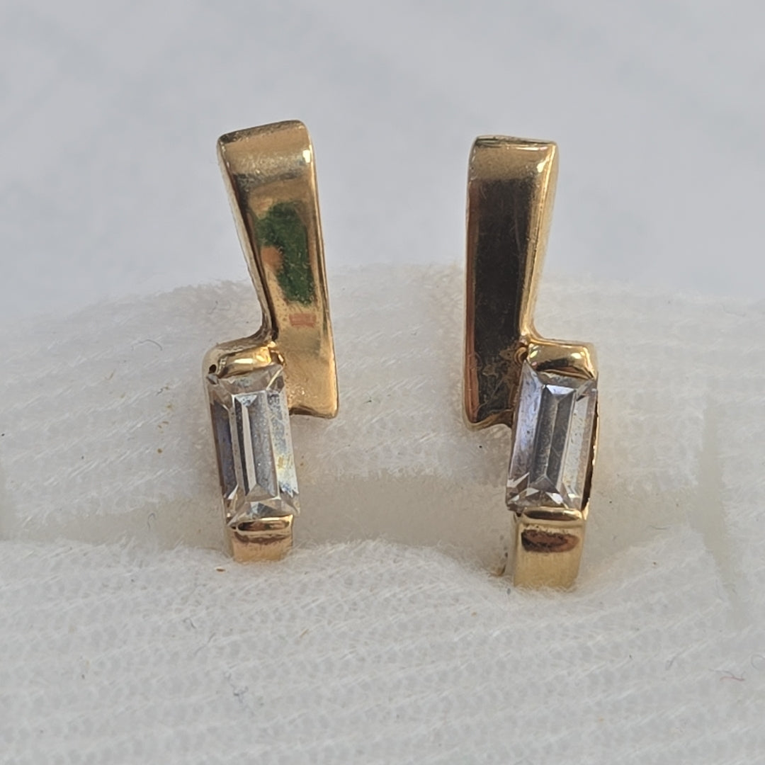 ARETES PAR ORO 14 K 3,70 GRMS (SEMINUEVO)
