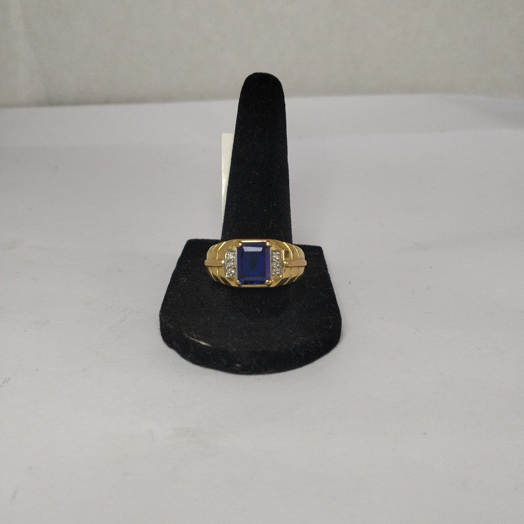 ANILLO ORO 10 K 6 GRMS (SEMINUEVO)