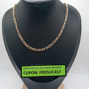 CADENA ORO COMBINADO 14 K 5,30 GRMS (SEMINUEVO)