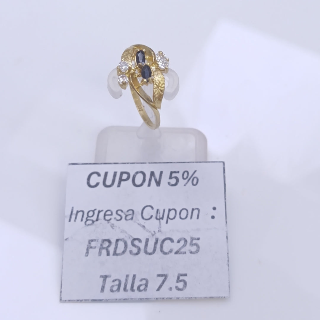 ANILLITO ORO 14 K 2.5 GRMS (SEMINUEVO)