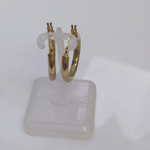 ARRACADAS PAR ORO 10 K 1.9 GRMS (SEMINUEVO)