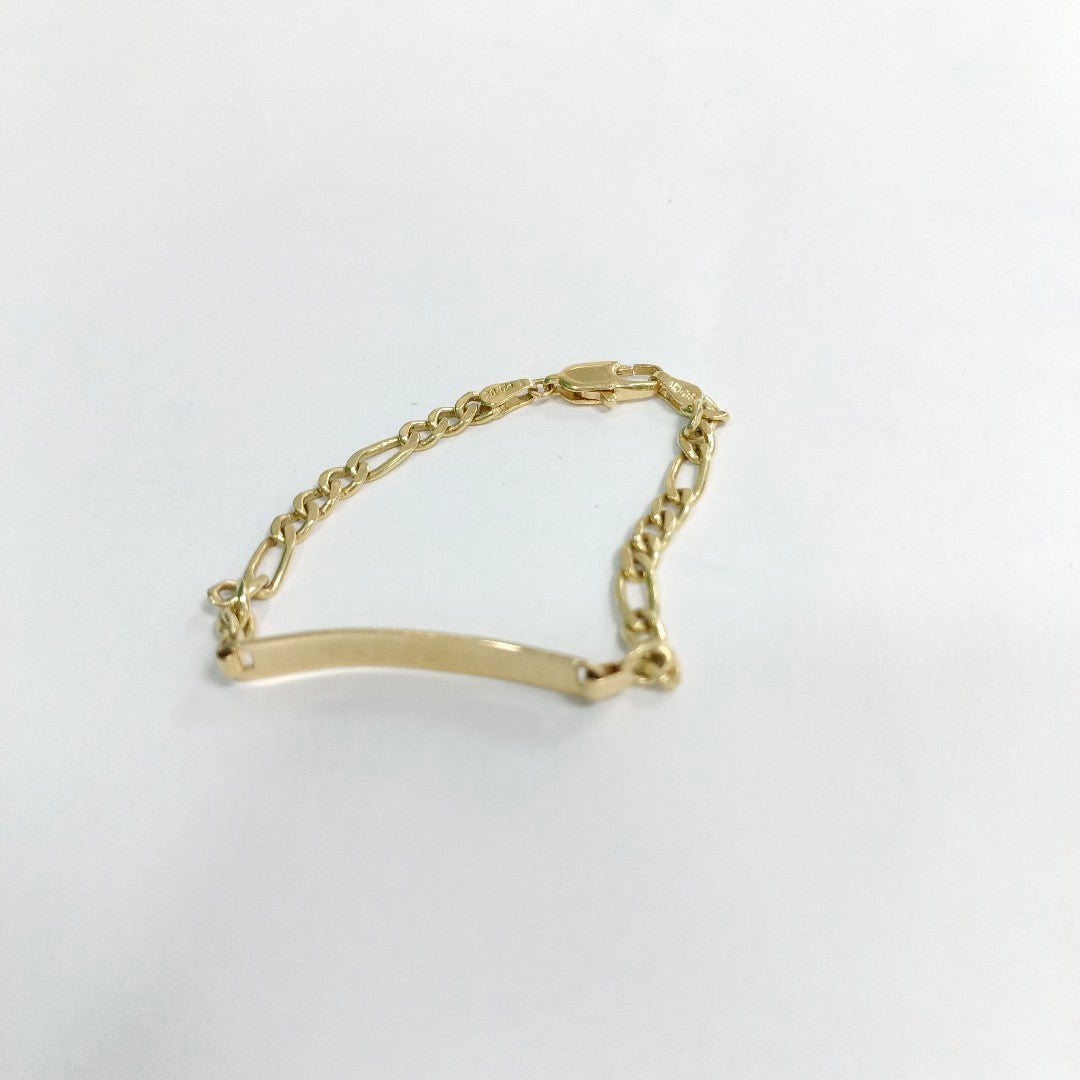 ESCLAVA ORO 14 K 4.8 GRMS (SEMINUEVO)