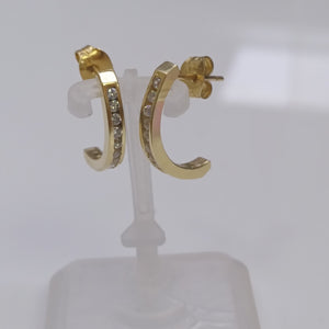 BROQUELES PAR ORO 14 K 2.3 GRMS (SEMINUEVO)